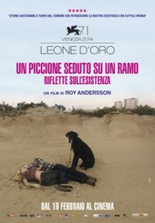 Un piccione seduto su un ramo riflette sull'esistenza (2014)